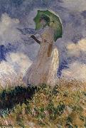 Claude Monet Study of a Figure Outdoors Germany oil painting artist